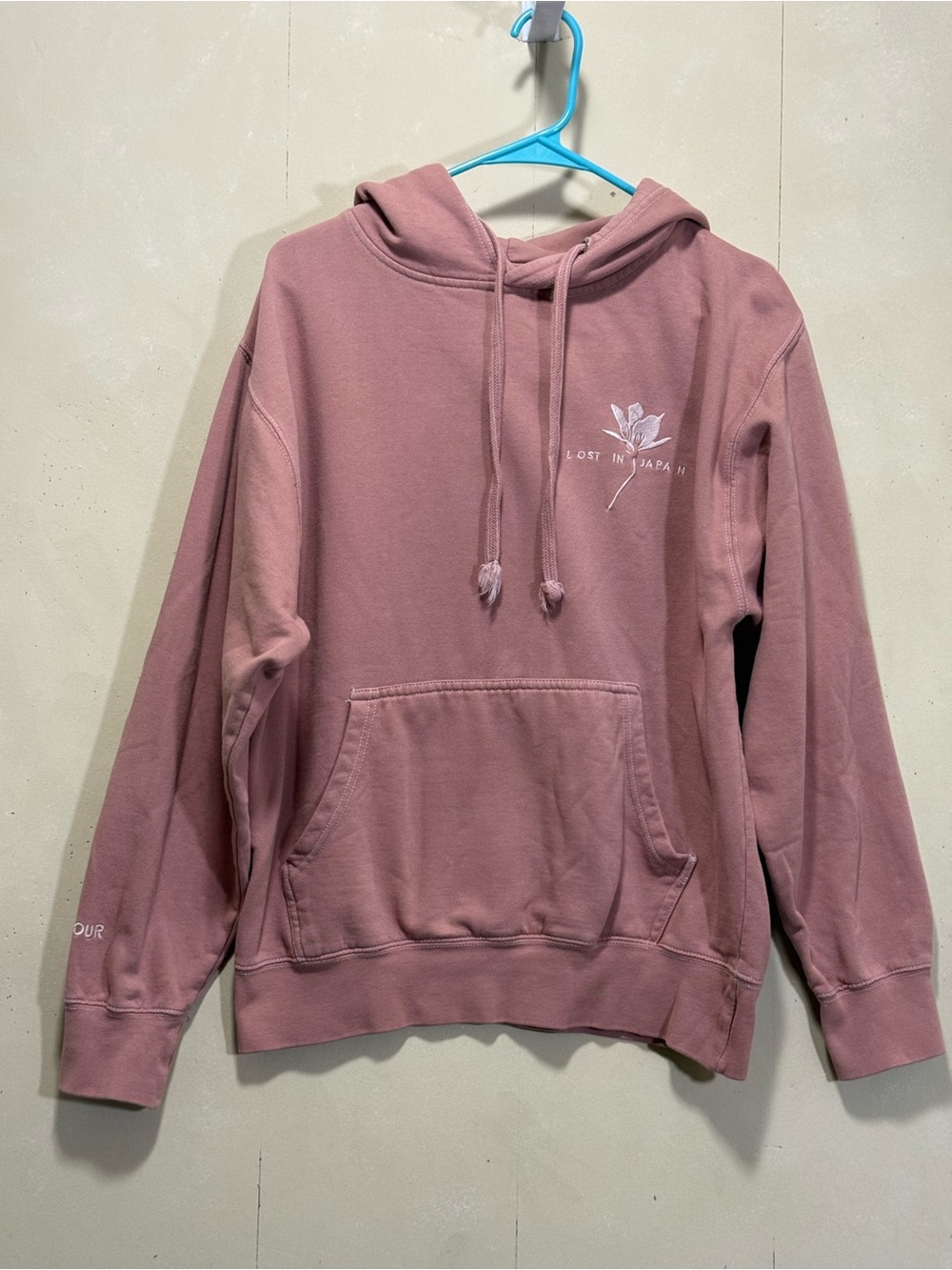 Shawn Mendes Lost in Japan Concert Tour Hoodie Sweatshirt Sz M